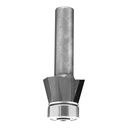 Mèche à affleurer Diamant Chanfrein 15° Ø18 LC.10 LU.10 LT.45 Q8 Z2 Rlmt.à l'extrémité Rot.Droite 