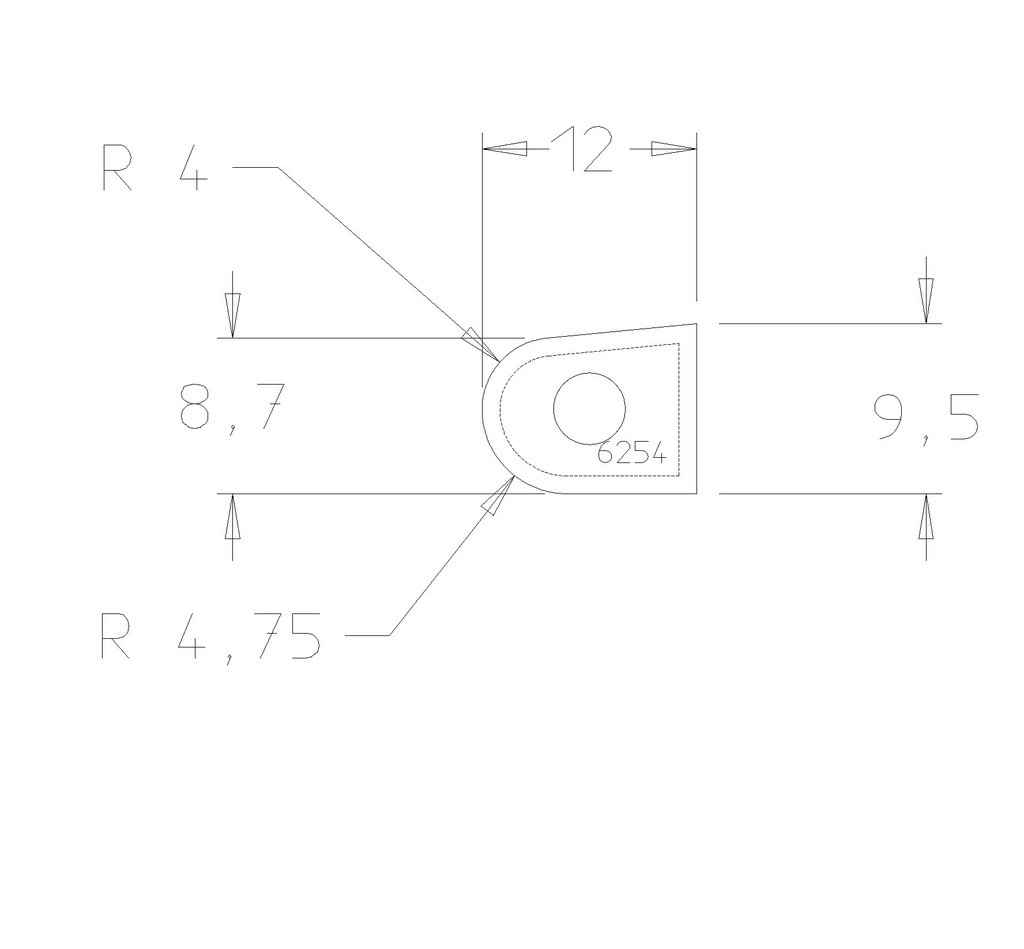 PLAQ GORGE DRAINANTE 10 X 12 
