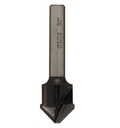 Mèche à profiler   HW Brasé   Folding   90° + Plat 3mm  Ø 18  LC. 8  LU. 8  LT. 60  Q 8  Z 2  Rot. Droite ALUCOBOND