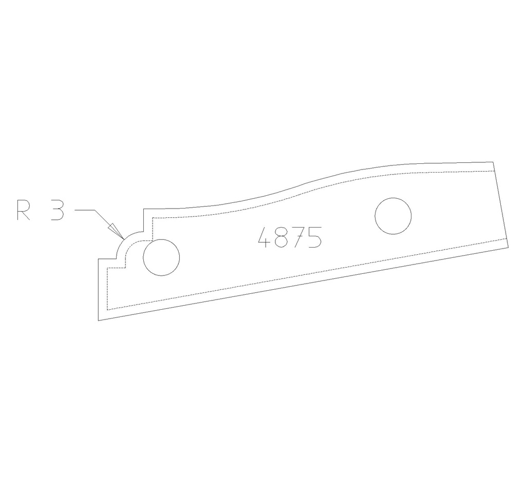 PLAQ P/BANDE DOUCINE DESSOUS 