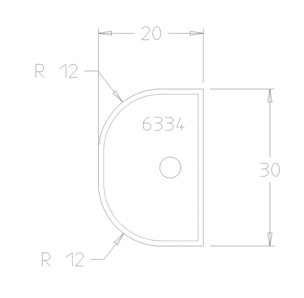 PLAQ.DOUBLE CONGE R12 