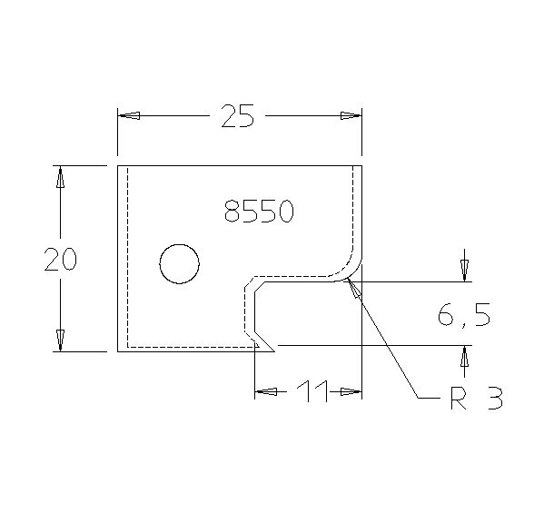 PLAQ BARDAGE FEUILLURE ETAGEE 