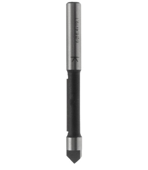Mèche à copier   HW Brasé   Oculus  Ø 6.4  LC. 19  LU. 19  LT. 63  Q 8  Z 1  Rot. Droite 