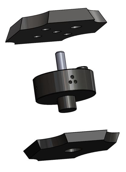 JEU DE 2 PLOTS MONTAGE MAN O40.03 