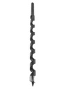 Mèche à percer HSS Hélice unique pointe filetée Ø12 LU.250 LT.320 Q11 Hexagonale Z1 Rot.Droite 