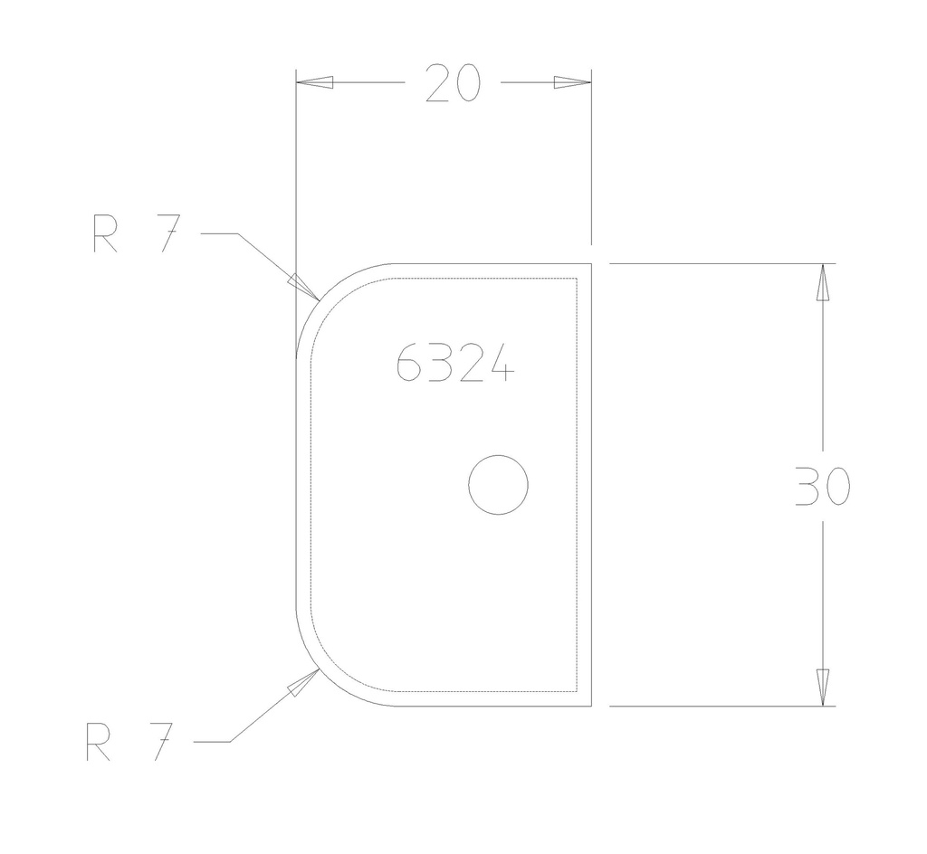PLAQ.DOUBLE CONGE R7 