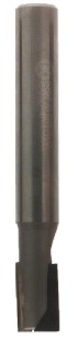 Mèche à défoncer Diamant ( H=3.5) Finition Ø16 LC.20 LU.20 LT.80 Q16 Z3 Coupe biaise alternée Pos./Nég. Rot.Droite - Corps Acier ALTERCUT