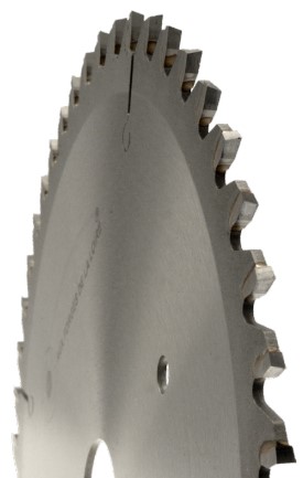 Lame circulaire HW Ø260 Ep.2.8 x 1.8 Z60 Dent.B.Alternée (WZ) Négatif d30 TE02 (trio)