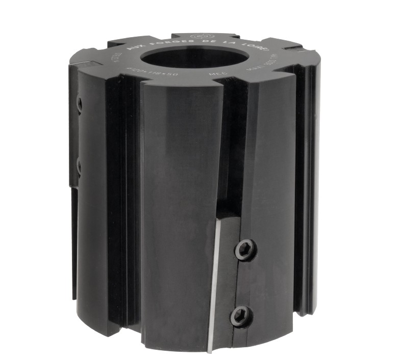 P.O. à calibrer   à plaquettes HW   + 4 logements pour secteurs  Ø 120  LU. 118  d 50  Z 2 Biaise alternée positive/négative  Rot. Gauche / Droite