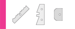 Plaquettes profilées