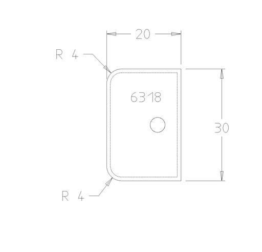 PLAQ.DOUBLE CONGE R4 