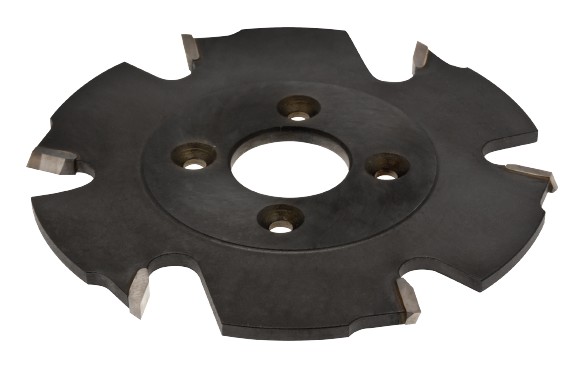 Fraise à rainer   HW Brasé   Lamello Biscuit  Ø 100  Ep. 4  x 3  d 22   + 4 TEFD Ø4.3-8/Ø36  Z 12 