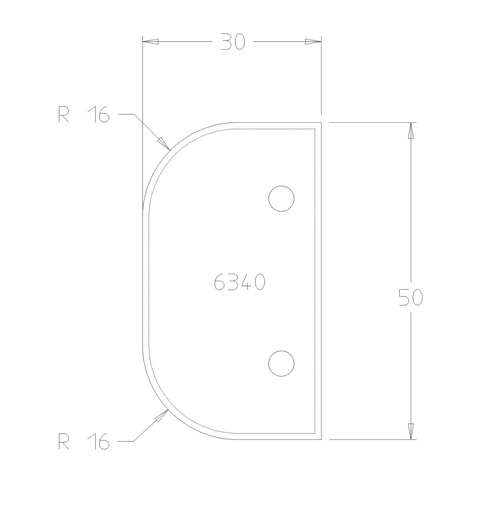 PLAQ.DOUBLE CONGE R16 