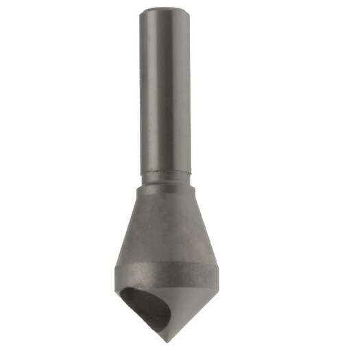 Fraise à ébavurer HSS Co 90° Ø25 LU.10 - 23 LT.88 Q12 Cylindrique Z1 Rot.Droite 
