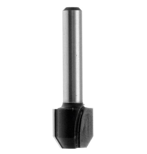 Mèche à affleurer HW Brasé Chanfrein + Droit 45° Ø12 LC.12 LU.12 LT.42 Q6 Z2 Rot.Droite 