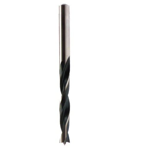 Mèche à percer HSS 3 pointes Ø6 LU.57 LT.93 Q6 Cylindrique Z2 Rot.Droite 