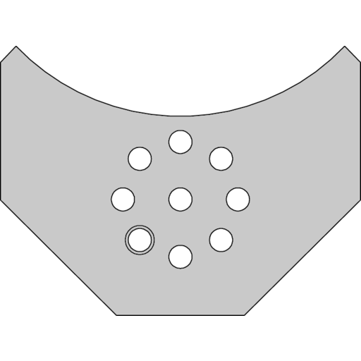 JEU LAMES ROTO 1/4ROND 40 3 POSITIONS