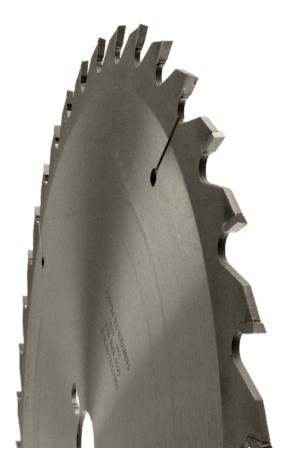 Lame circulaire HW Ø250 Ep.3.2 x 2.2 Z24 Dent.B.Alternée (WZ) Positif d30 TE01 (duo)