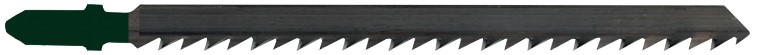 Carte de 5 lames de scie sauteuse   Acier CrV  Dent. Rectifiée avoyée  LU 110  Pas  4.0   Universelle (en T) 