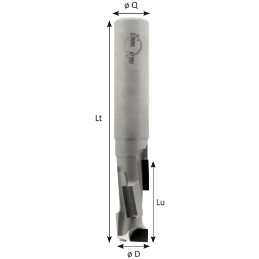 M.DEF DIAM Z1+1 D8 Q12X35 L22/71 BAS