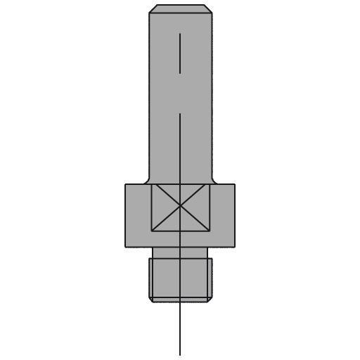 QUEUE x 12 LONGUEUR 58 LIAISON M8