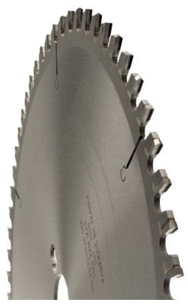 Lame circulaire HW Ø220 Ep.3.2 x 2.2 Z42 Dent.Gouge Conique (HZ/DZ) Négatif d30 TE02 (trio)