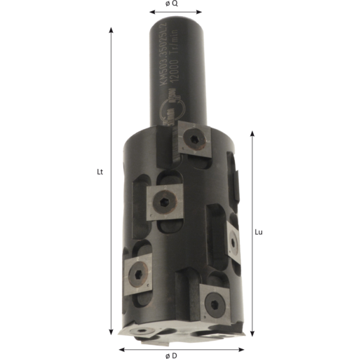 MECHE A CALIBRER D50 LU80 Q25 4 HEL