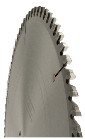 Lame circulaire HW Ø350 Ep.4.4 x 3.2 Z72 Dent.Trap.Plate (FZ/TR) Positif d75 TE19
