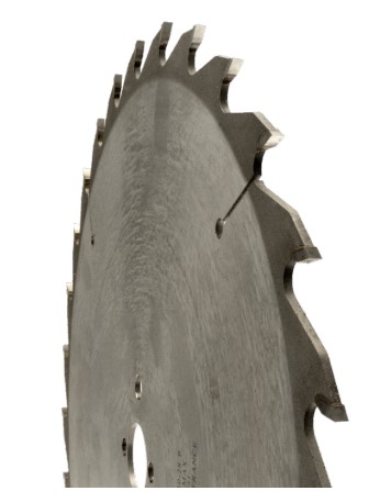Lame circulaire HW Ø350 Ep.3.5 x 2.5 Z28 Dent.B.Alternée (WZ) Positif d70 +2 clavettes 21x84
